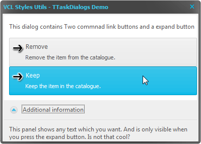 2014-10-09 09_56_04-VCL Styles Utils - TTaskDialogs Demo