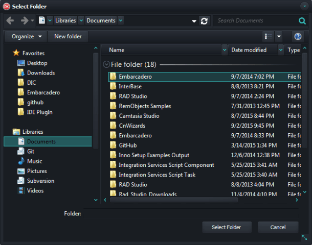 SelectFolder10VCLStylesUtils